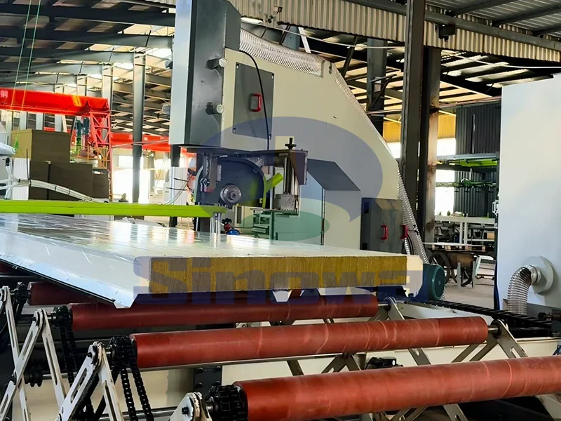 Glass Wool Sandwich Panel Production Line