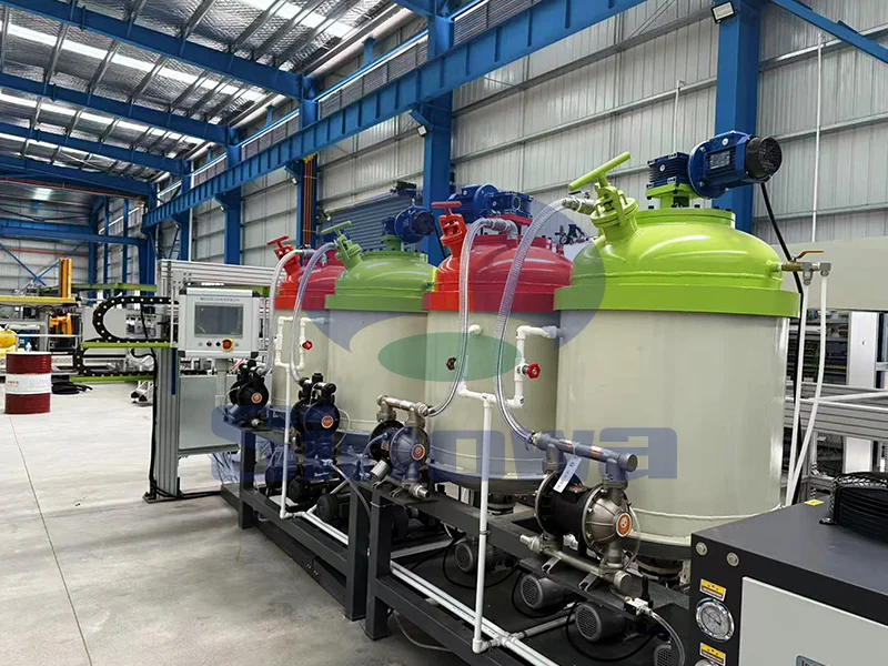 Rock Wool Sandwich Panel Machine