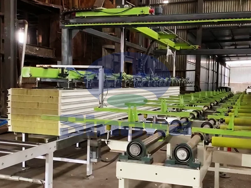 Glass Wool Sandwich Panel Production Line
