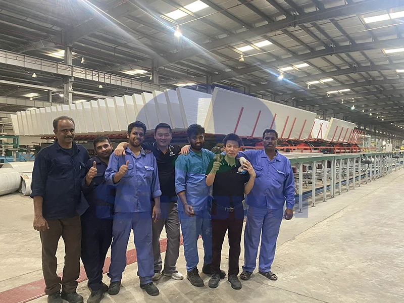 Fully Automatic Polyurethane Sandwich Panel Line