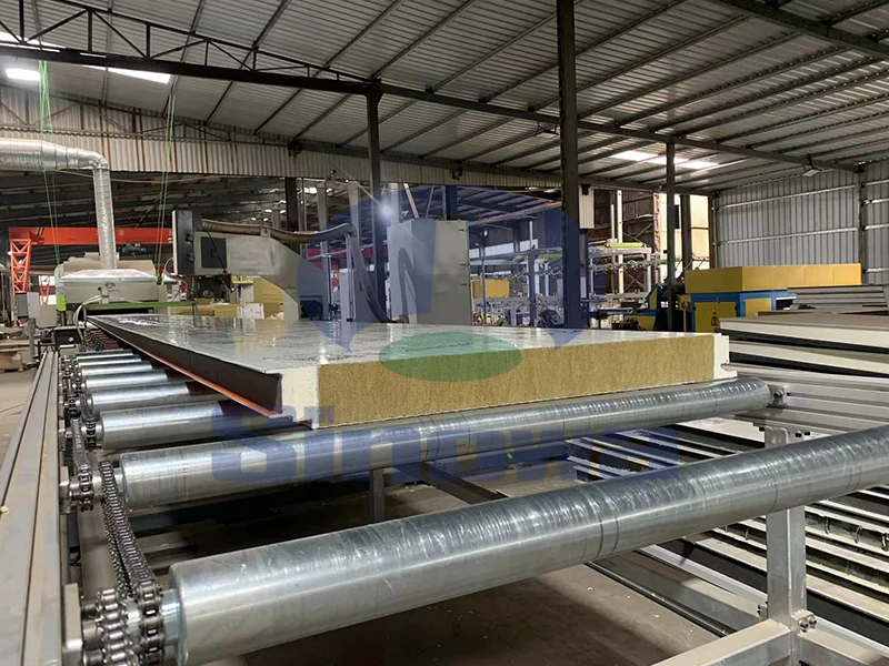 Glass Wool Sandwich Panel Production Line