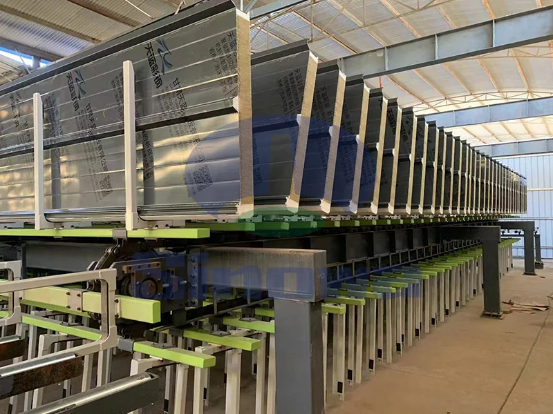 Glass Wool Sandwich Panel Production Line