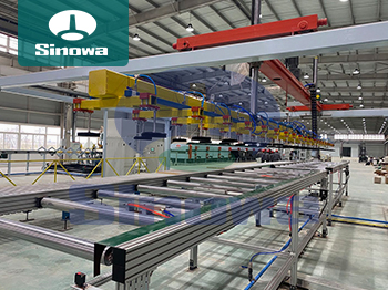 Continuous PUF Sandwich Panel Line