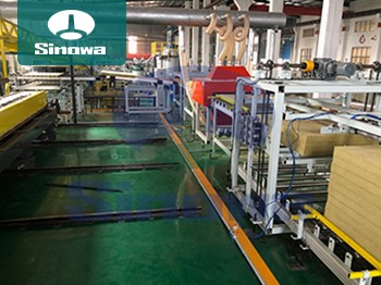 Insulation Rock Wool Sandwich Panel Line