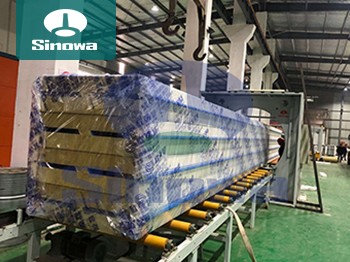 Insulation Rock Wool Sandwich Panel Line