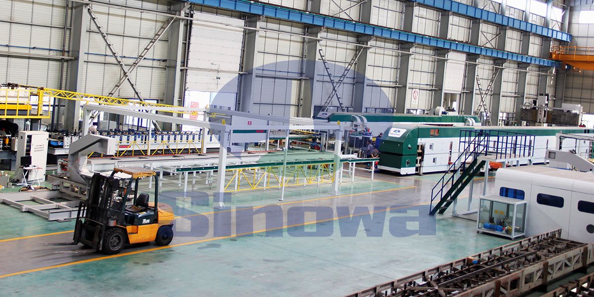 Special Production Line For Polyurethane Cold Storage Panels